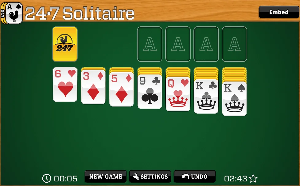 Solitaire io card games
